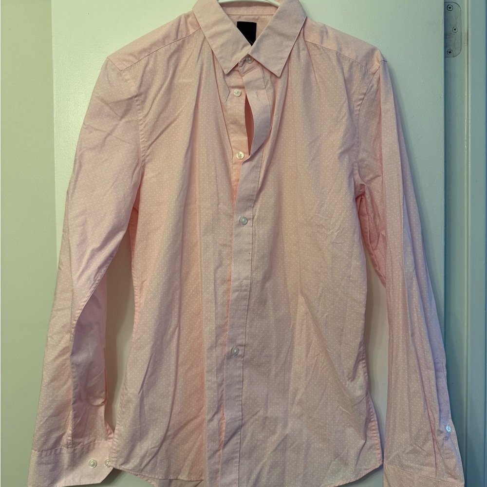 H&M Light Pink Dress Shirt